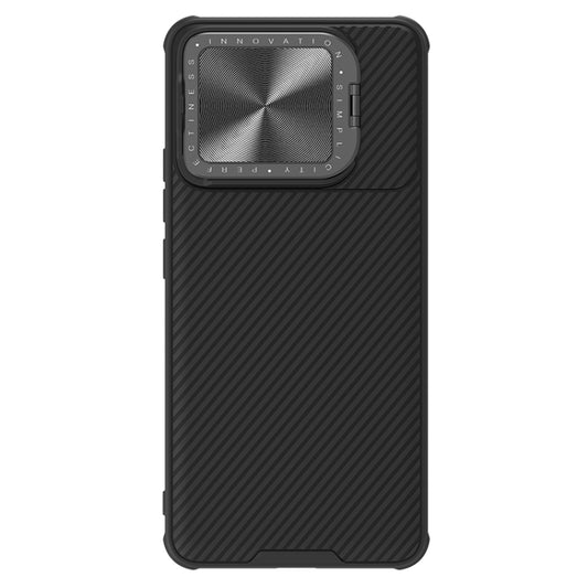 For Xiaomi Redmi K70/K70 Pro NILLKIN Black Mirror Prop CD Texture Mirror Phone Case(Black) - Xiaomi Cases by NILLKIN | Online Shopping UK | buy2fix