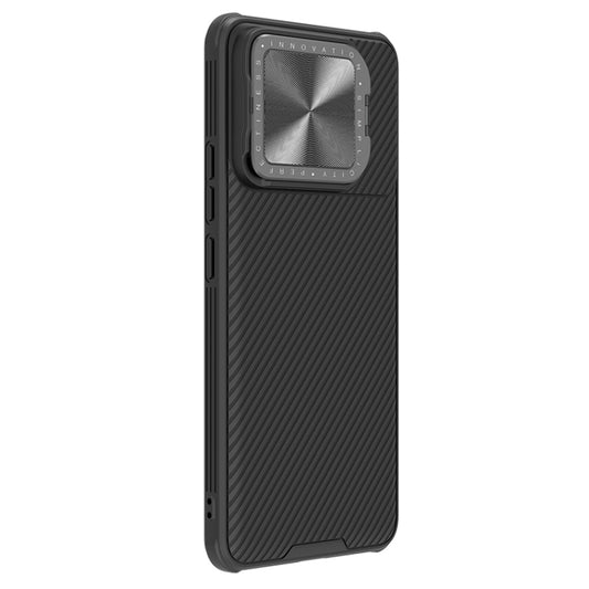 For Xiaomi Redmi K70/K70 Pro NILLKIN Black Mirror Prop CD Texture Mirror Phone Case(Black) - Xiaomi Cases by NILLKIN | Online Shopping UK | buy2fix