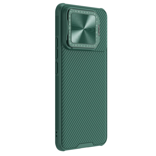 For Xiaomi Redmi K70/K70 Pro NILLKIN Black Mirror Prop CD Texture Mirror Phone Case(Green) - Xiaomi Cases by NILLKIN | Online Shopping UK | buy2fix