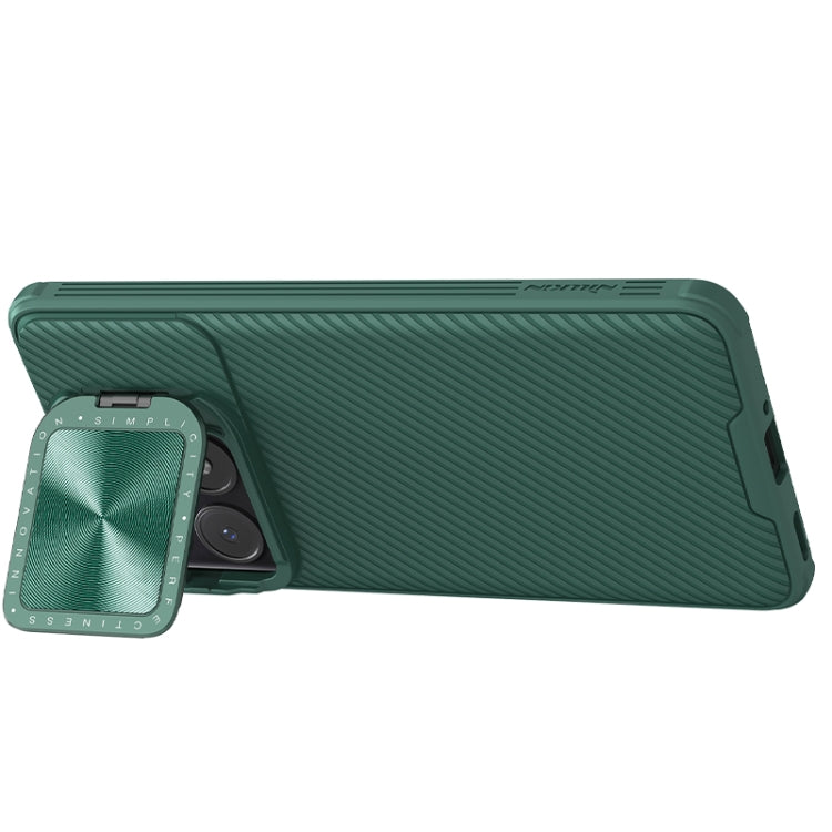 For Xiaomi Redmi K70/K70 Pro NILLKIN Black Mirror Prop CD Texture Mirror Phone Case(Green) - Xiaomi Cases by NILLKIN | Online Shopping UK | buy2fix