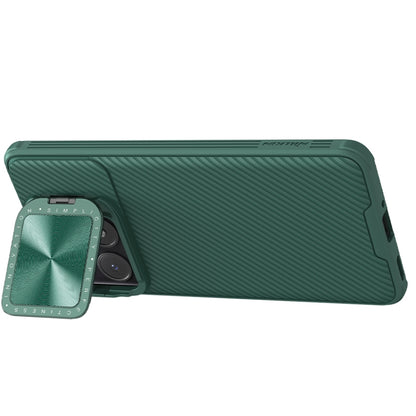 For Xiaomi Redmi K70/K70 Pro NILLKIN Black Mirror Prop CD Texture Mirror Phone Case(Green) - Xiaomi Cases by NILLKIN | Online Shopping UK | buy2fix