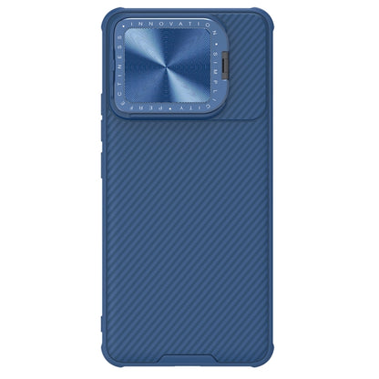 For Xiaomi Redmi K70/K70 Pro NILLKIN Black Mirror Prop CD Texture Mirror Phone Case(Blue) - Xiaomi Cases by NILLKIN | Online Shopping UK | buy2fix