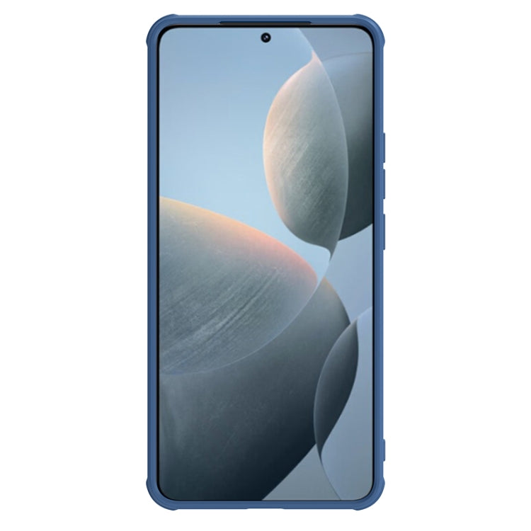 For Xiaomi Redmi K70/K70 Pro NILLKIN Black Mirror Prop CD Texture Mirror Phone Case(Blue) - Xiaomi Cases by NILLKIN | Online Shopping UK | buy2fix