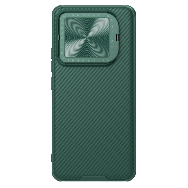 For Xiaomi 14 NILLKIN Black Mirror Prop CD Texture Mirror MagSafe Magnetic Phone Case(Green) - Xiaomi Cases by NILLKIN | Online Shopping UK | buy2fix