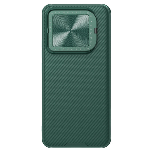 For Xiaomi 14 NILLKIN Black Mirror Prop CD Texture Mirror MagSafe Magnetic Phone Case(Green) - Xiaomi Cases by NILLKIN | Online Shopping UK | buy2fix