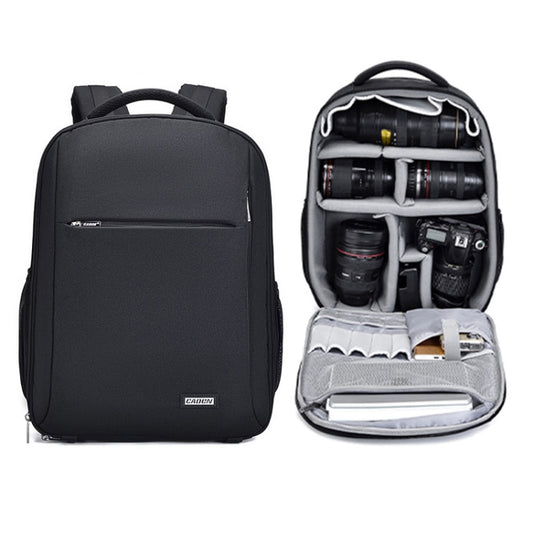 CADeN W9 Travel Lens Pouch Bag Drone Camera Backpack Bag(Black) - Backpack by CADeN | Online Shopping UK | buy2fix