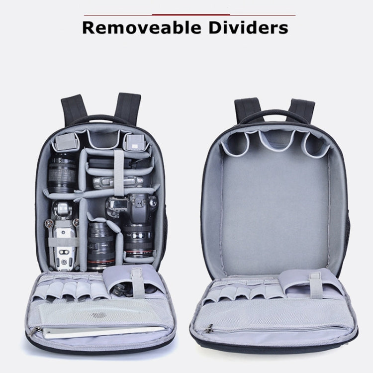 CADeN W9 Travel Lens Pouch Bag Drone Camera Backpack Bag(Black) - Backpack by CADeN | Online Shopping UK | buy2fix