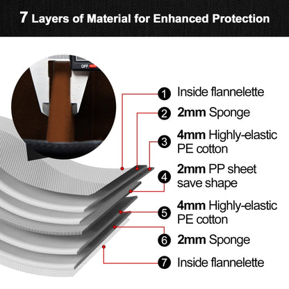 Cwatcun D83 Vintage Small Camera Case Leather Camera Messenger Bag, Size:24 x 17 x 12cm(Black) by Cwatcun