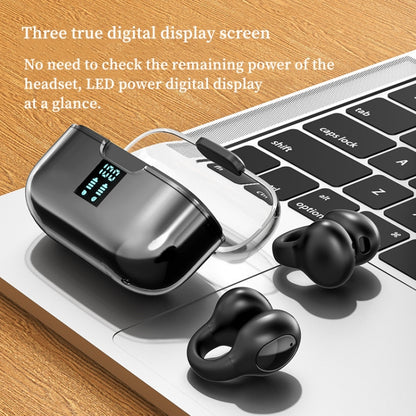 G91 Ear Clip Bone Conduction TWS Noise Reduction Bluetooth Earphone(White) - TWS Earphone by buy2fix | Online Shopping UK | buy2fix