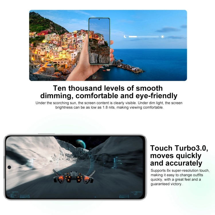 HUAWEI nova 11 SE, 256GB, Screen Fingerprint Identification, 6.67 inch HarmonyOS 4.0 Qualcomm Snapdragon 680 Octa Core, Network: 4G, NFC, OTG, Not Support Google Play(White) by Huawei