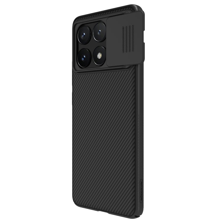 For Xiaomi Redmi K70E / Poco X6 Pro 5G NILLKIN Black Mirror Series Camshield PC Phone Case(Black) - Xiaomi Cases by NILLKIN | Online Shopping UK | buy2fix