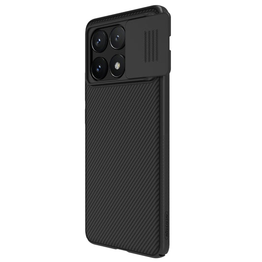 For Xiaomi Redmi K70E / Poco X6 Pro 5G NILLKIN Black Mirror Series Camshield PC Phone Case(Black) - Xiaomi Cases by NILLKIN | Online Shopping UK | buy2fix