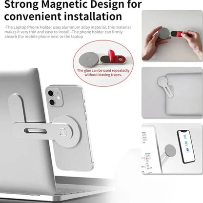 ZF010 For Tesla Magnetic Hidden Phone Holder, with Magnets Sheet(Silver) by buy2fix