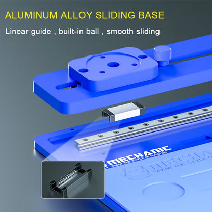 Mechanic imat Max-air Microscope Aluminum Alloy Sliding Base - Microscope Magnifier Series by MECHANIC | Online Shopping UK | buy2fix