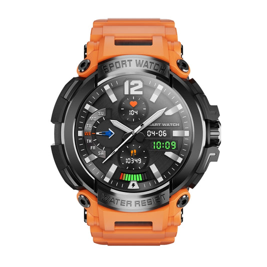 T90 1.5 inch Color Screen Bluetooth, Smart Watch Support Health Monitoring & 123 Sports Modes(Orange) by buy2fix