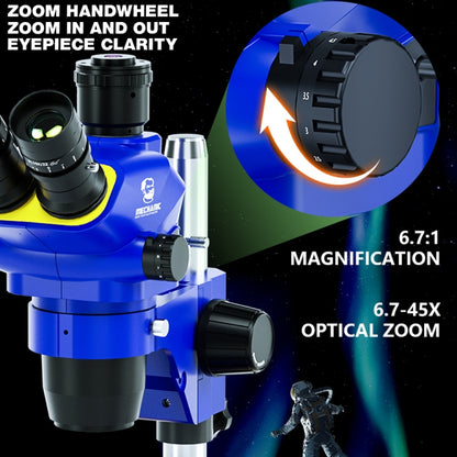 Mechanic Super X 360 Rotation HD Video Trinocular Stereo Microscope - Microscope Magnifier Series by MECHANIC | Online Shopping UK | buy2fix