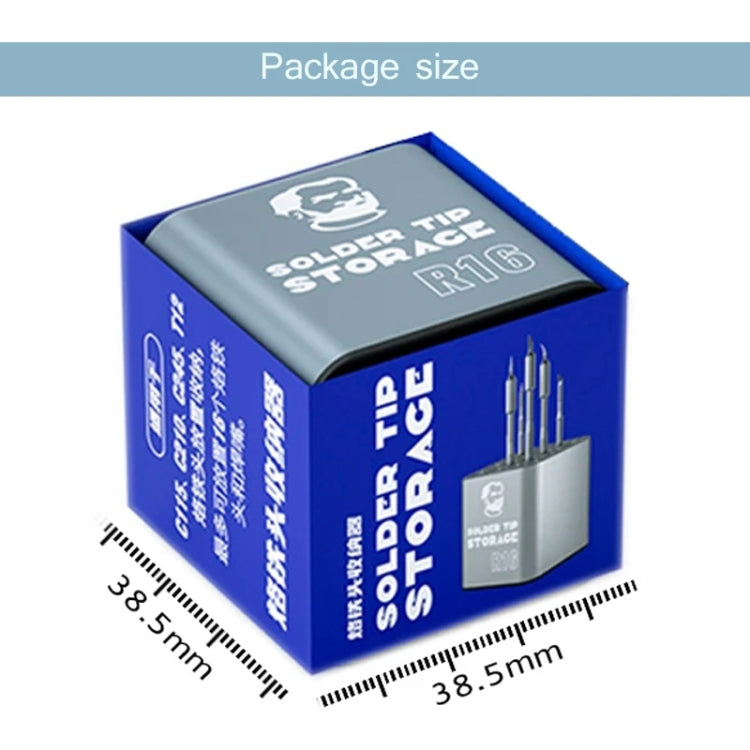 Mechanic R16 Soldering Tips Protection Storage Box - Tool Boxes & Bags by MECHANIC | Online Shopping UK | buy2fix