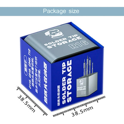Mechanic R16 Soldering Tips Protection Storage Box - Tool Boxes & Bags by MECHANIC | Online Shopping UK | buy2fix