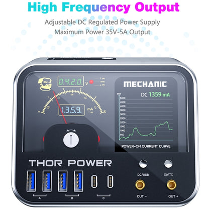 Mechanic Thor Power Intelligent DC Regulated Diagnostic Supply Power with Expansion Interface, Plug:US - Power Supply by MECHANIC | Online Shopping UK | buy2fix