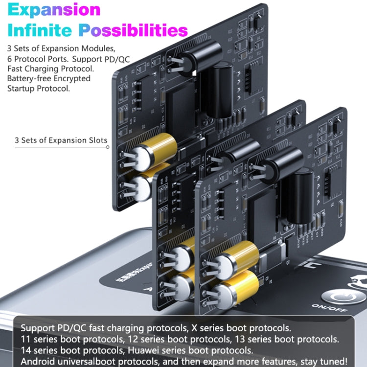 Mechanic Thor Power Intelligent DC Regulated Diagnostic Supply Power with Expansion Interface, Plug:US - Power Supply by MECHANIC | Online Shopping UK | buy2fix