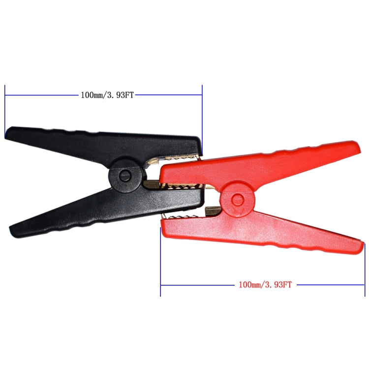 2pcs Car Emergency Start Power Supply Battery Ignition Clip with Pure Copper Crocodile Clip - Booster Cable & Clip by buy2fix | Online Shopping UK | buy2fix