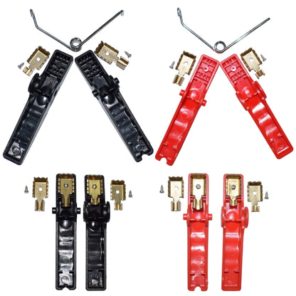 2pcs Car Emergency Start Power Supply Battery Ignition Clip with Pure Copper Crocodile Clip - Booster Cable & Clip by buy2fix | Online Shopping UK | buy2fix