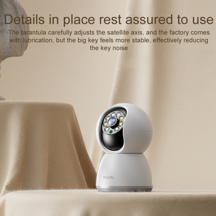 Yesido KM11 3.0MP Full Color Day and Night Smart 2.4G WIFI Camera, Specification:UK Plug - Wireless Camera by Yesido | Online Shopping UK | buy2fix