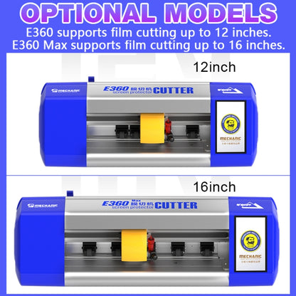 Mechanic Universal Cloud Intelligent Flexible Hydrogel Film Cutting Machine, Model:E360 Max(EU Plug) - Phone Film Cutter by MECHANIC | Online Shopping UK | buy2fix