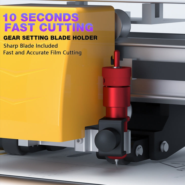 Mechanic Universal Cloud Intelligent Flexible Hydrogel Film Cutting Machine, Model:E360 Max(EU Plug) - Phone Film Cutter by MECHANIC | Online Shopping UK | buy2fix