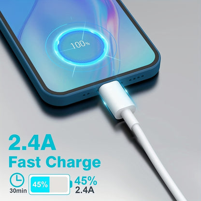 Type-C to 8 Pin Fast Charging Data Cable, Length: 1m by buy2fix