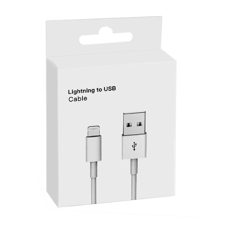 USB to 8 Pin Fast Charging Data Cable, Length: 1m by buy2fix