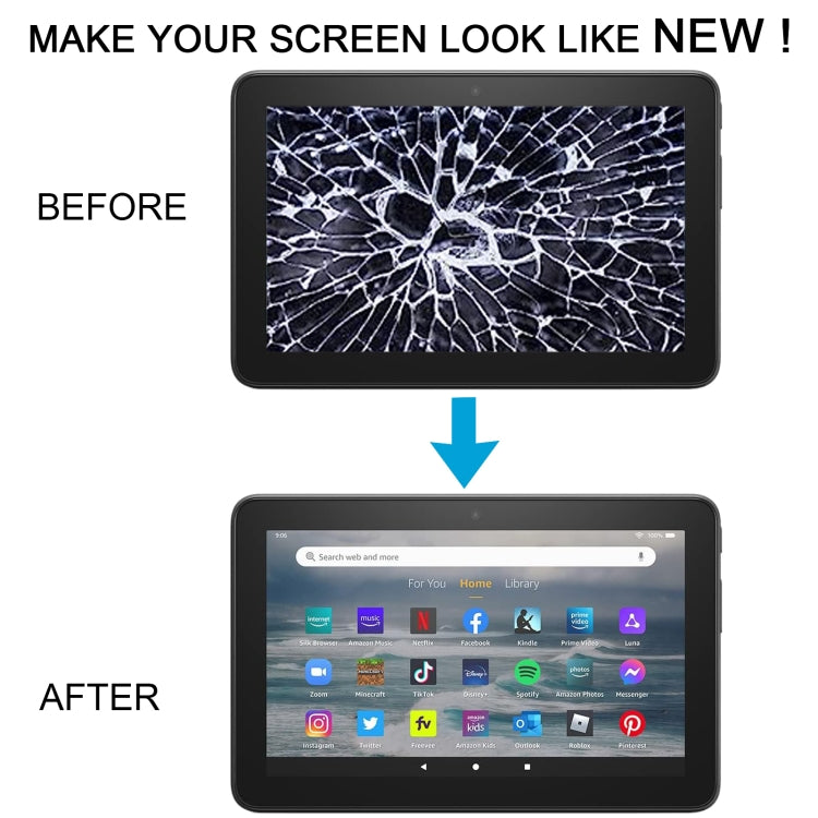 For Amazon Kindle Fire 7 2022 LCD Screen With Digitizer Full Assembly - For Amazon by buy2fix | Online Shopping UK | buy2fix