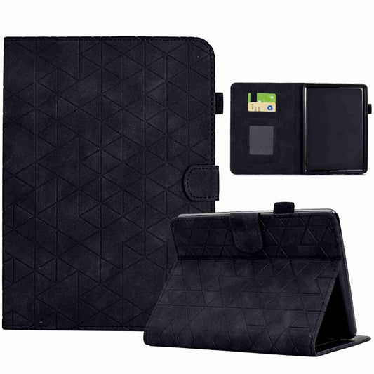 For Amazon Kindle Paperwhite 4/3/2/1 Rhombus TPU Smart Leather Tablet Case(Black) - Amazon by buy2fix | Online Shopping UK | buy2fix