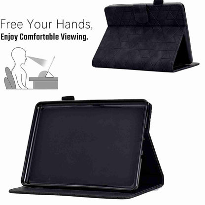 For Amazon Kindle Paperwhite 4/3/2/1 Rhombus TPU Smart Leather Tablet Case(Black) - Amazon by buy2fix | Online Shopping UK | buy2fix