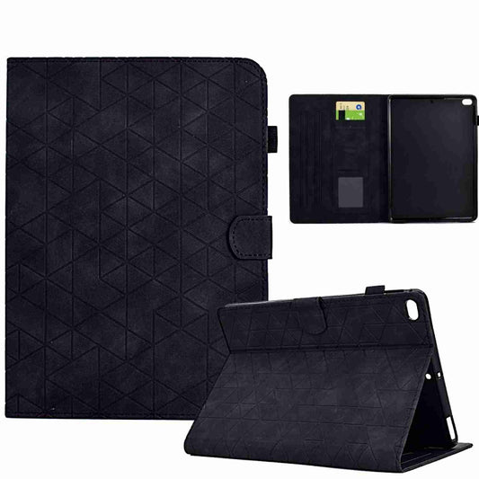 For iPad mini 5/4/32/1 Rhombus TPU Smart Leather Tablet Case(Black) - iPad mini (2019) / mini 5 Cases by buy2fix | Online Shopping UK | buy2fix