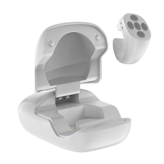 JX-06s Multifunctional Mobile Phone Smart Bluetooth Remote Control Ring with Charging Box(White) - Phone Remote Control by buy2fix | Online Shopping UK | buy2fix