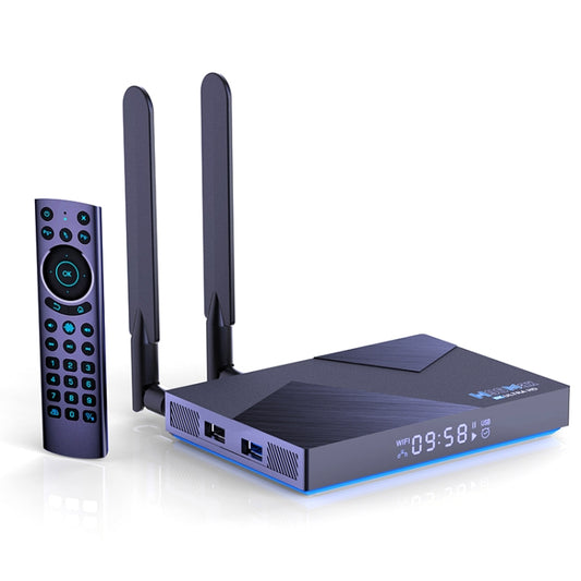 H96 Max V58 Android 12.0 Smart TV Box, 4GB+32GB, Quad-core Cortex-A76 and Quad-core Cortex-A55(UK Plug) - Others by buy2fix | Online Shopping UK | buy2fix