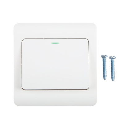 185-265V Wall Switch 86mm, Specification:One Button -  by buy2fix | Online Shopping UK | buy2fix
