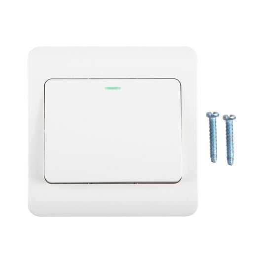 185-265V Wall Switch 86mm, Specification:One Button -  by buy2fix | Online Shopping UK | buy2fix