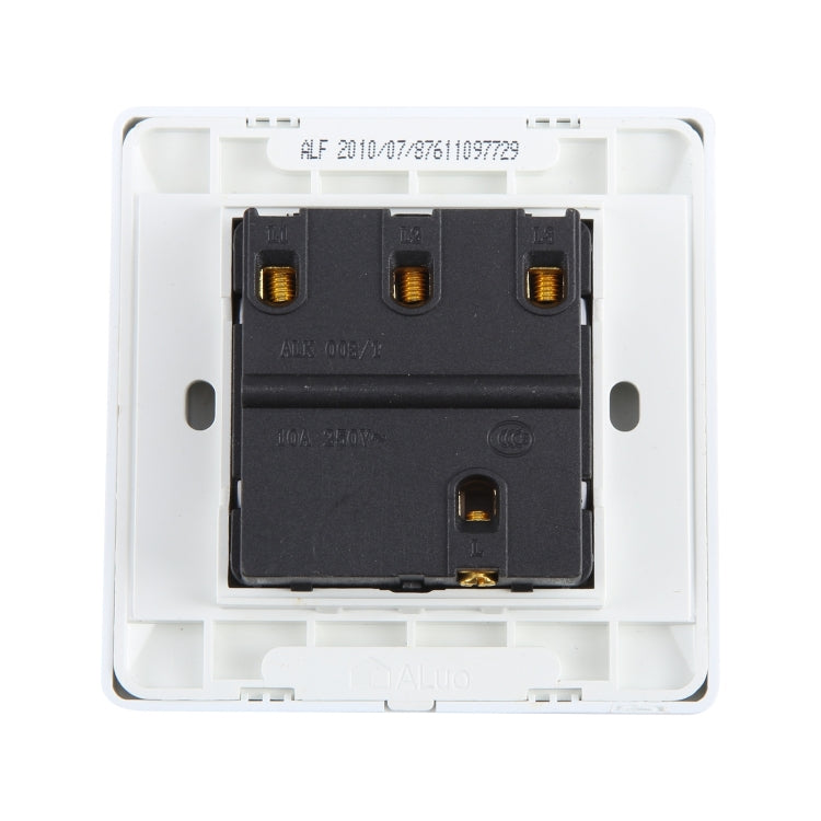 185-265V Wall Switch 86mm, Specification:Three Buttons -  by buy2fix | Online Shopping UK | buy2fix
