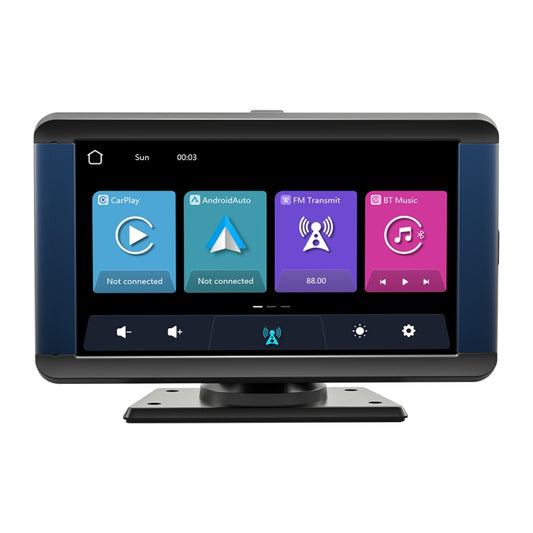 B300R 7 inch Portable Car MP5 Player Built-in Driving Recorder Support CarPlay / Android Auto(Black) - Car MP3 & MP4 & MP5 by buy2fix | Online Shopping UK | buy2fix
