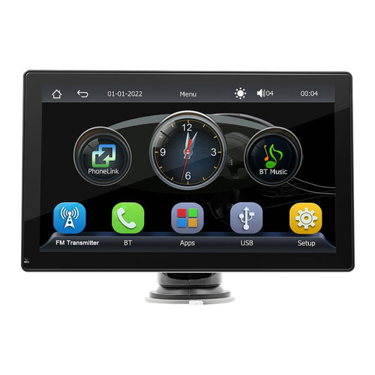 B5305 9 inch Portable Car MP5 Player Support CarPlay / Android Auto(Black) - Car MP3 & MP4 & MP5 by buy2fix | Online Shopping UK | buy2fix