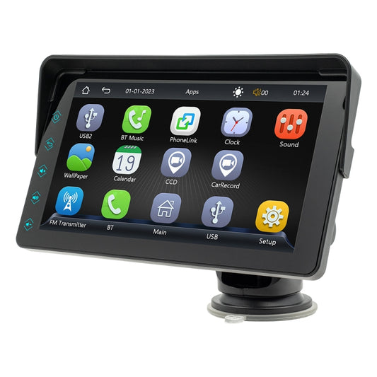 B5311 7 inch Portable Car MP5 Player Support CarPlay / Android Auto(Black) - Car MP3 & MP4 & MP5 by buy2fix | Online Shopping UK | buy2fix