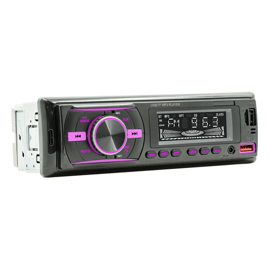 D3156 Car Colorful Lights MP3 Player Supports Voice Assistant / FM(Black) - Car MP3 & MP4 & MP5 by buy2fix | Online Shopping UK | buy2fix