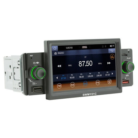 SWM151C 5 inch Portable Car MP5 Player Support CarPlay / Android Auto(Black) - Car MP3 & MP4 & MP5 by buy2fix | Online Shopping UK | buy2fix