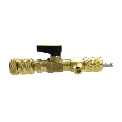 CP-4091 T6 Spool Remover Installation Tool with Dual Size SAE 1/4 and 5/16 Ports(Gold) - Booster Cable & Clip by buy2fix | Online Shopping UK | buy2fix
