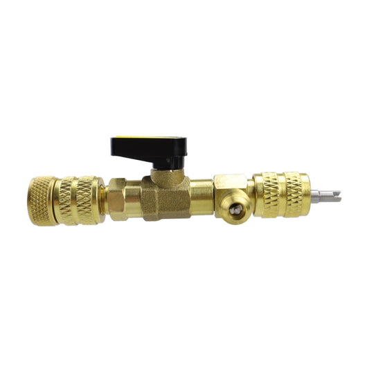 CP-4091 T6 Spool Remover Installation Tool with Dual Size SAE 1/4 and 5/16 Ports(Gold) - Booster Cable & Clip by buy2fix | Online Shopping UK | buy2fix