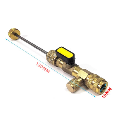 CP-4091 T6 Spool Remover Installation Tool with Dual Size SAE 1/4 and 5/16 Ports(Gold) - Booster Cable & Clip by buy2fix | Online Shopping UK | buy2fix