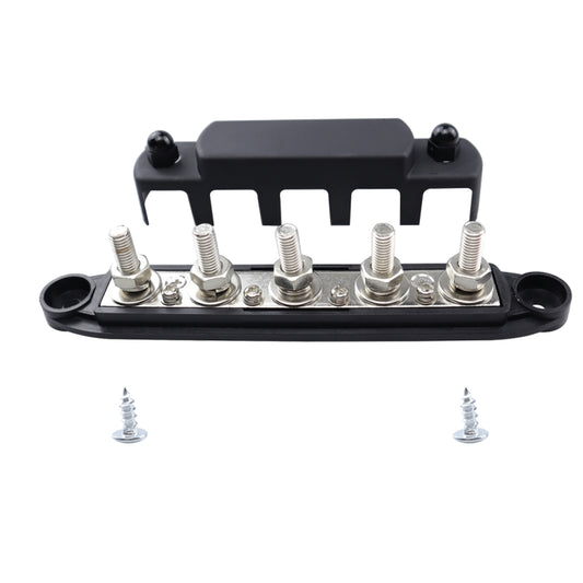 CP-4134-01 300A M10 Power Distribution Block Terminal Studs(Black) - Booster Cable & Clip by buy2fix | Online Shopping UK | buy2fix