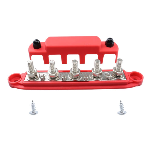 CP-4134-02 300A M10 Power Distribution Block Terminal Studs(Red) - Booster Cable & Clip by buy2fix | Online Shopping UK | buy2fix